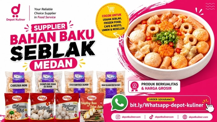 DISKON SPESIAL, WA: 0812-6524-4769, Supplier Bahan Baku Seblak Medan