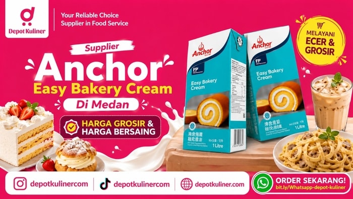 PALING DICARI, WA: 0812-6524-4769, Supplier Anchor Easy Bakery Cream Di Medan