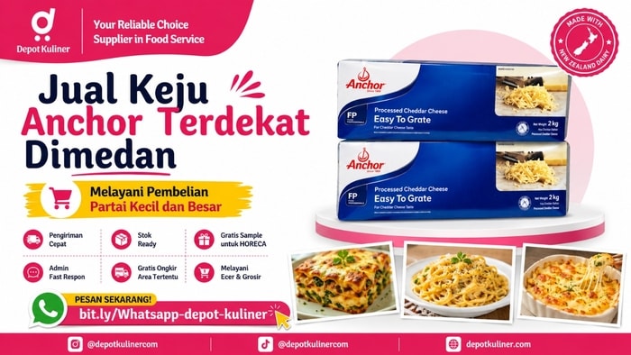 PROMO SPESIAL HARI INI, WA: 0812-6524-4769, Jual Keju Anchor Terdekat Dimedan