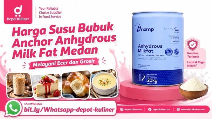 HARGA DISTRIBUTOR, WA: 0812-6524-4769, Harga Susu Bubuk Anchor Anhydrous Milk Fat Medan