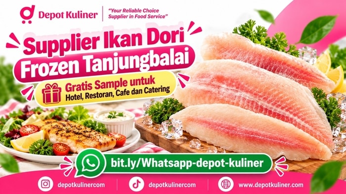 SIAP KIRIM HARI INI, WA: 0812-6524-4769, Supplier Ikan Dori Frozen Tanjungbalai