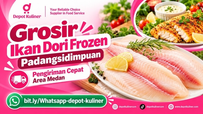 SUPPLIER TERPERCAYA, WA: 0812-6524-4769, Grosir Ikan Dori Frozen Padangsidimpuan