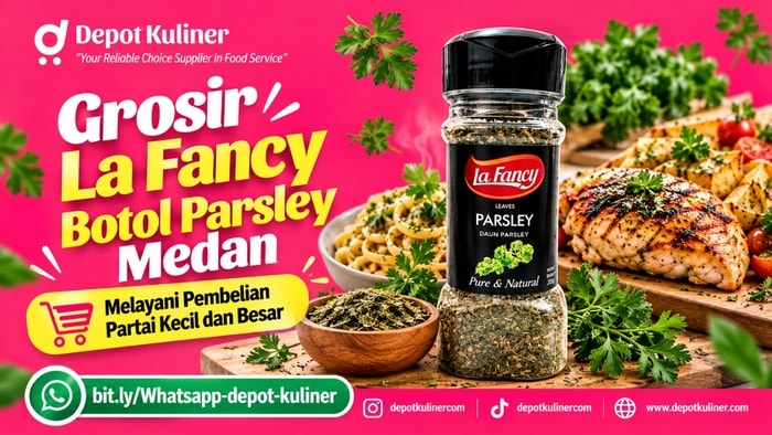 PROMO SPESIAL HARI INI, WA: 0812-6524-4769, Grosir La Fancy Botol Parsley Medan