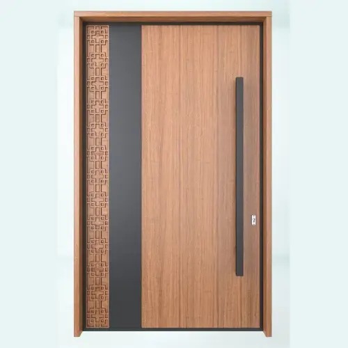 Handle Pintu Panjang Hitam Doff