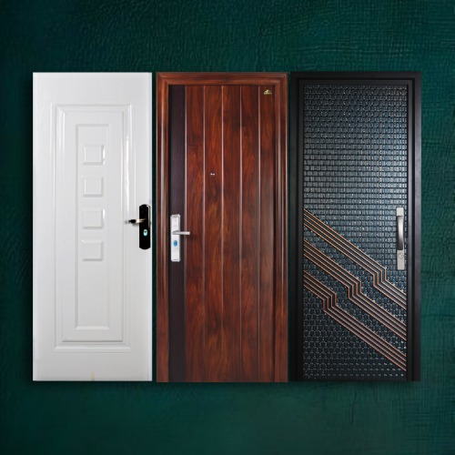 pintu baja fortress single door cantik
