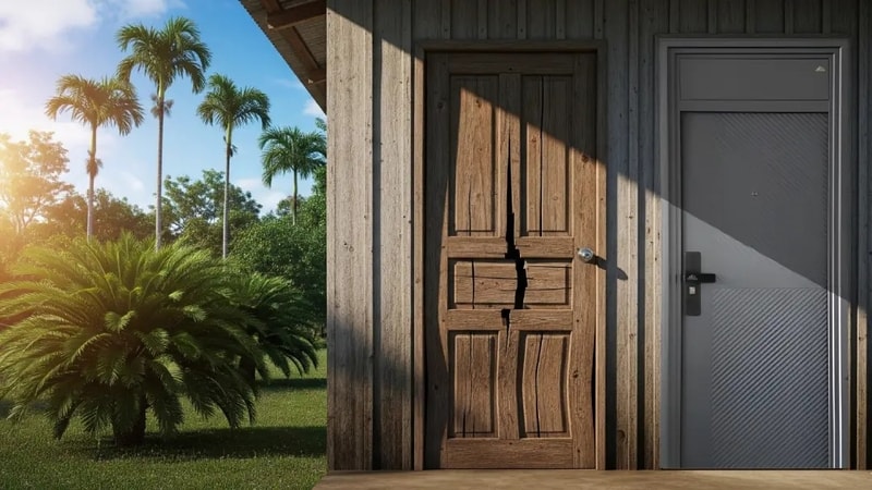 Cuaca Panas di Papua Bikin Pintu Memuai? Pintu Fortress Solusinya!
