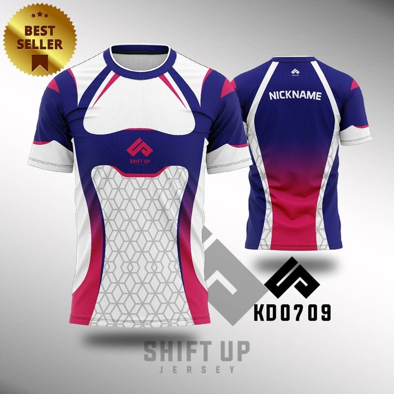 Kaos Baju Jersey Badminton ShiftUp KD0709