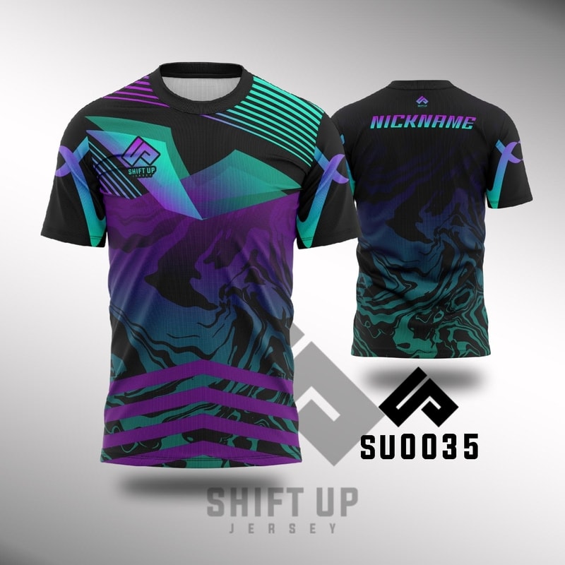 Kaos Baju Jersey Badminton ShiftUp SU0035
