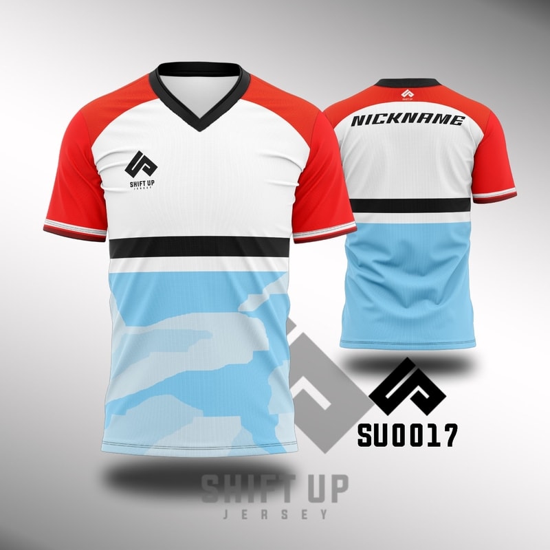 Kaos Baju Jersey Badminton ShiftUp SU0017