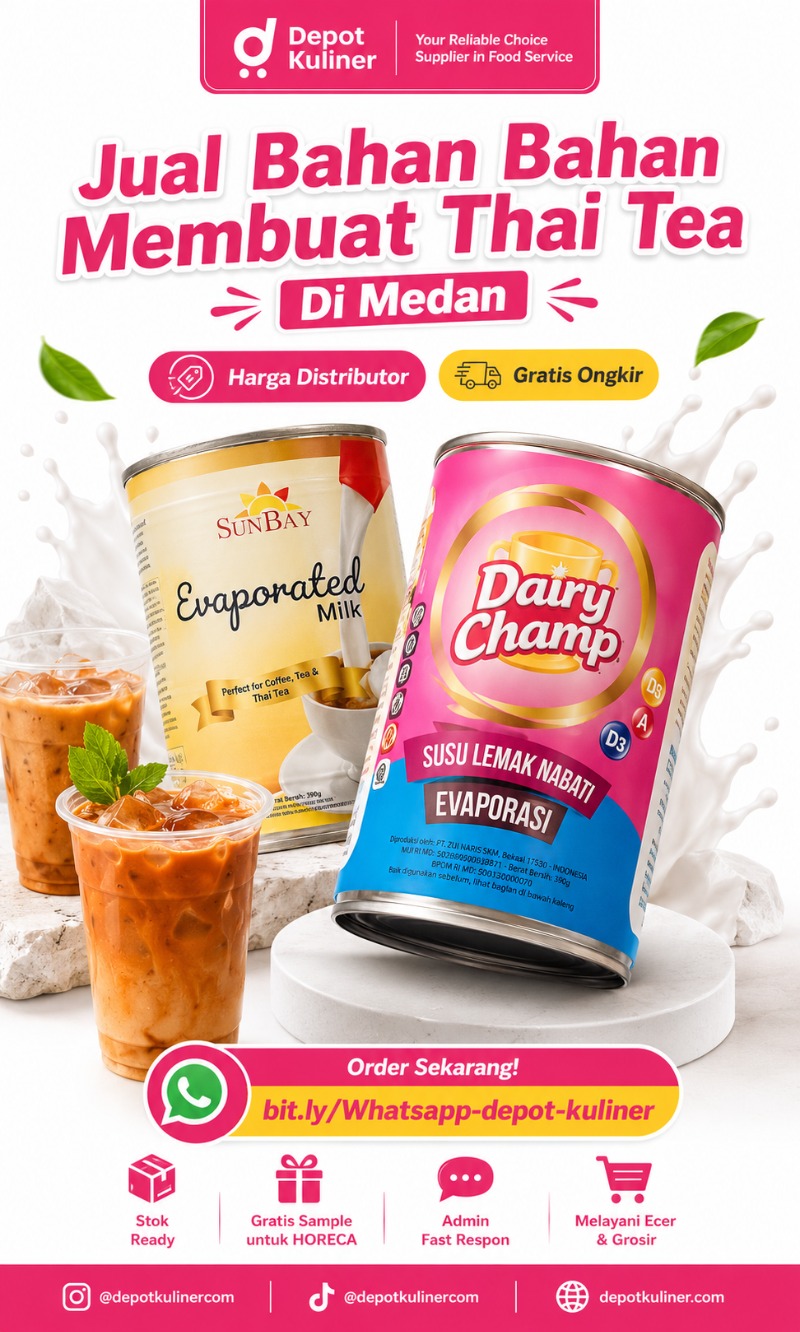 Jual Bahan Bahan Membuat Thai Tea Di Medan