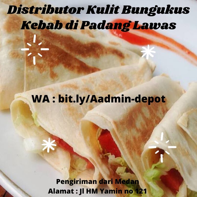 Distributor Kulit Bungkus Kebab di Padang Lawas Pengiriman from Medan