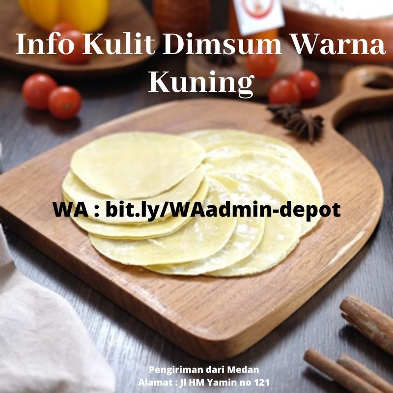 Info Kulit Dimsum Warna Kuning